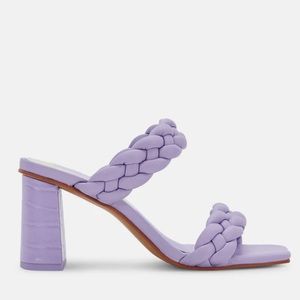 Dolce Vita purple braid shoe